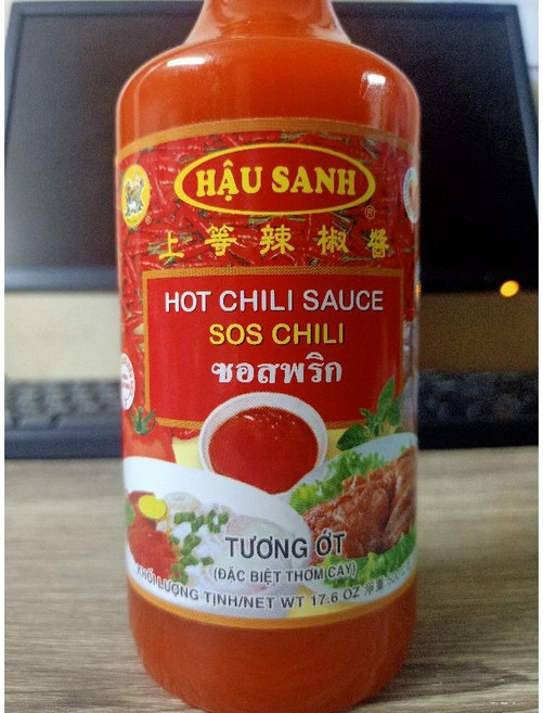 HAU SANH 祐霖 越南 上等辣椒醬 辣醬 17.6 OZ, 1個, 500g
