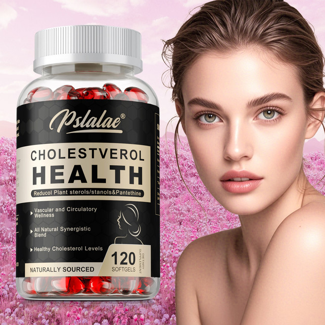 Pslalae 膽固醇健康膠囊 植物固醇/甾醇與泛癸二酮, 120組