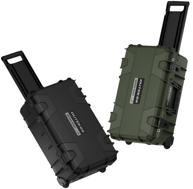 Gutek 固道 玄武系列 T-300 20吋 防塵防水 氣密箱 相機包, 1個, 黑色+AS-LO-T300隔層