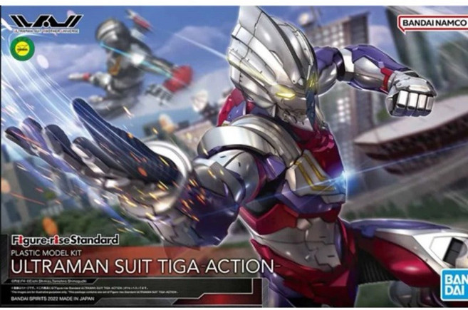 Figure-rise Standard 超人力霸王 TIGA 迪卡 模型, 1個
