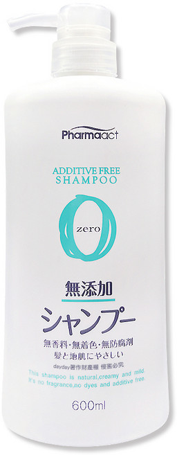 Pharmact 無添加洗髮精, 1件, 600ml