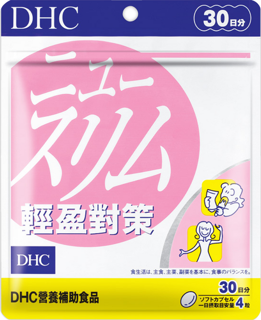 DHC 台灣公司貨 輕盈對策 膠囊食品 30日份, 120顆, 510mg, 1包