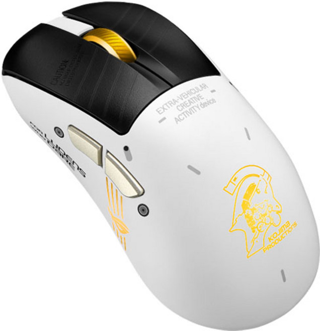 ROG KERIS II ORIGIN KJP 無線電競滑鼠 無線滑鼠 電競滑鼠 藍芽滑鼠 三模連線 光學感應器, 白色, 主商品+素面鼠墊