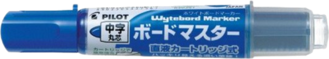 PILOT 百樂 WMBM-12L 可換卡水白板筆 一般中字圓頭白板筆 日本製, 黑, 紅, 藍, 綠, 橘, 1個裝