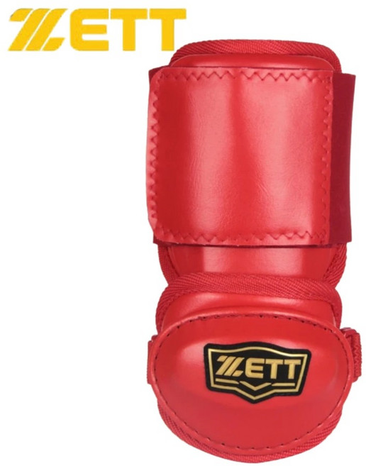 ZETT 少年打擊護肘 BAGT-32J, 紅, 1個
