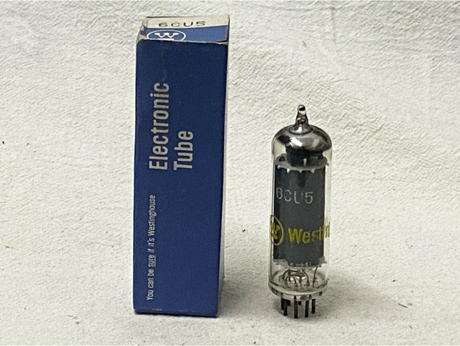 Westinghouse 6CU5 真空管, 1個