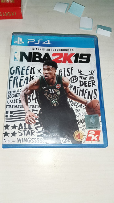 PS4 NBA 2K19 遊戲光碟 希臘字母版 港版中文, 1個