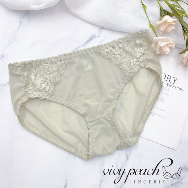 Vivy peach 蕾絲內褲, 淺綠