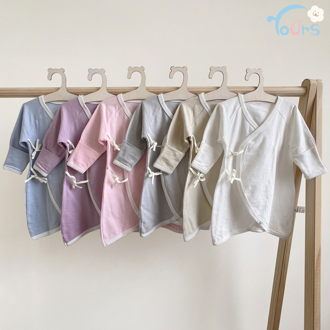 【YOUrs優兒思】新生兒好棉蝴蝶衣 台灣製童裝(寶寶衣服 嬰兒衣服 新生兒衣服 蝴蝶衣)