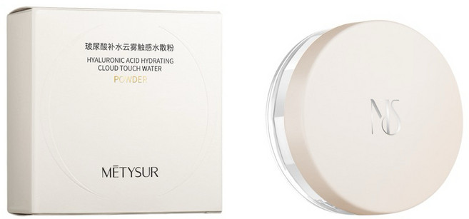 METYSU R 玻尿酸補水雲霧感散粉, 玻尿酸補水雲霧觸感水散粉, 1個