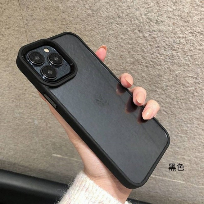 鏡頭加高金屬框親膚手機殼 iPhone 15 14 13 12 Pro Max Plus 保護殼