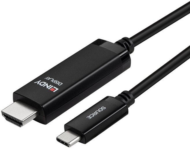 LINDY 主動式TYPE-C TO HDMI 8K@60HZ HDR10轉接線, 1個, 2公尺 43434