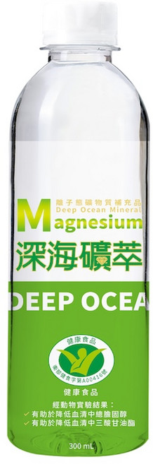 光隆海洋生技 深海礦萃海洋深層水300mlx12入/箱 健字號小綠人標章 降低血清中總膽固醇, 12個, 300ml