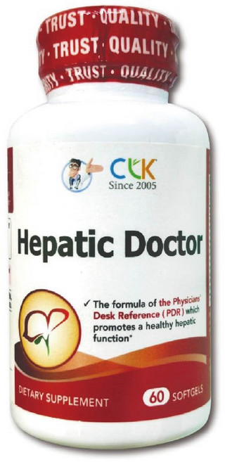 CLK健生 維干靈肝精複方軟膠囊 60粒/瓶 台灣公司貨【元康藥局】, 1個, 60顆