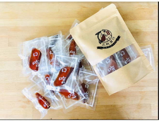 正純商行 野生一口吃烏魚子 獨立包裝, 8個, 10g