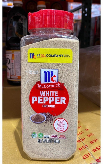 McCormick 味好美 白胡椒粉 510公克, 510g, 1個