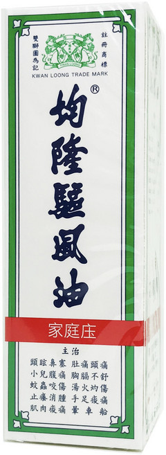 均隆 驅風油 家庭裝 55cc, 1個, 55ml