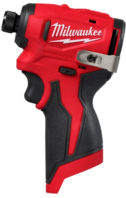 欣拓五金 Milwaukee 12V鋰電精銳無碳刷起子機 (M12 BLIDRC-202B) 主機+雙2.0鋰電池*2+充電器+提袋, 1個