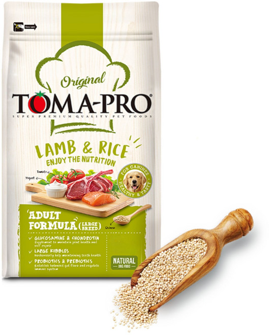 TOMA-PRO 成犬羊肉米藜麥狗糧, 7kg, 1個, 羊肉+米