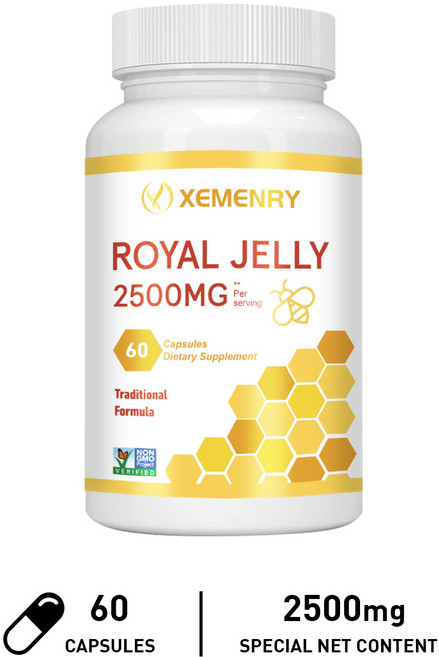 XEMENRY 皇家蜂膠膠囊 2500MG, 60組