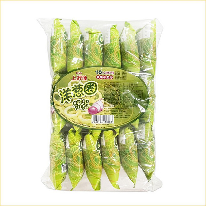 上好佳 洋蔥圈 18小包, 1個