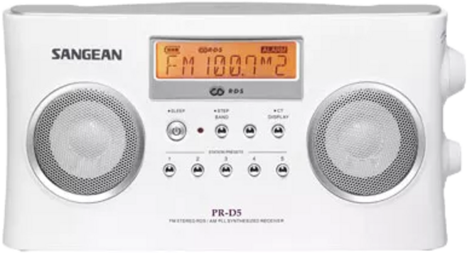 SANGEAN 山進 PR-D5 二軸立體數位式時鐘收音機