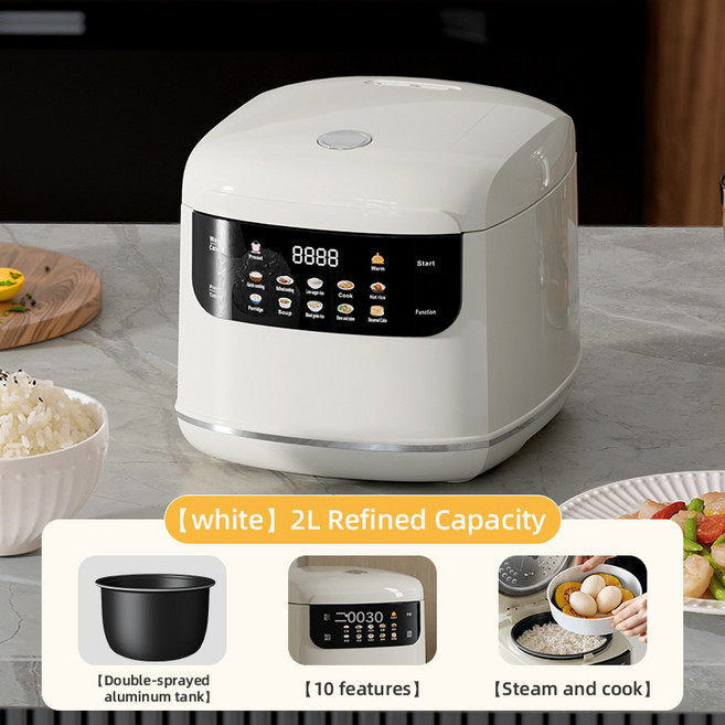 5L智能電飯煲r柴火飯多功能不粘內膽電飯鍋110V220, 2L電飯鍋*鋁膽*歐規220V:无规格