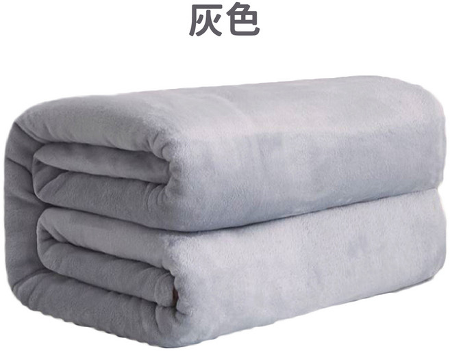 寵星球 寵物法蘭絨毛毯, 灰色, 1個