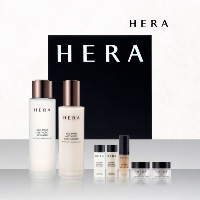 헤라 에이지 어웨이 에스테틱 2종 기획세트 주름개선 여성기초, 1세트