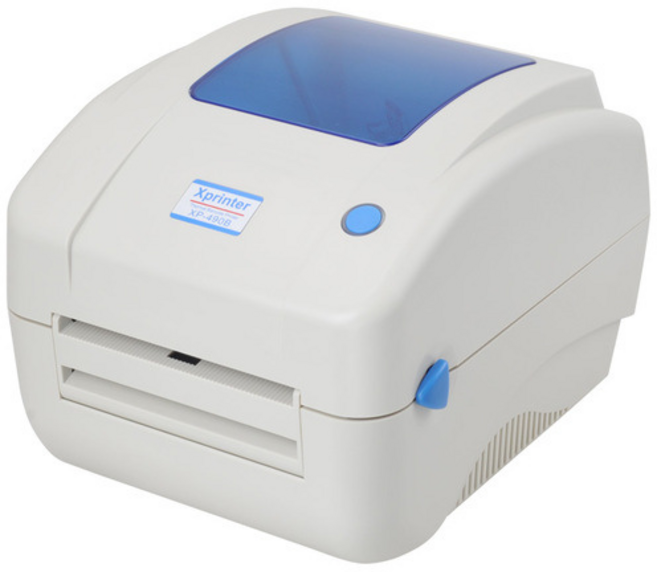 Xprinter XP-490B 熱感式標籤機, 米白, 1個