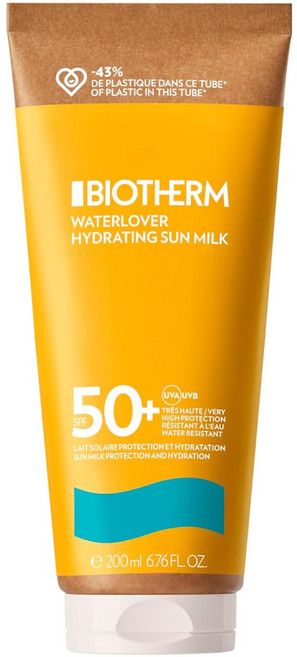 비오템 워터러버 하이드레이팅 선 밀크 SPF50 200ml, 1개