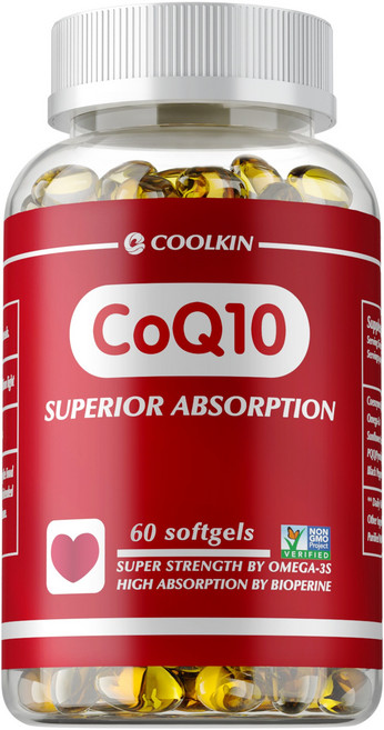 COOLKIN CoQ10 超級吸收軟膠囊, 60 softgels