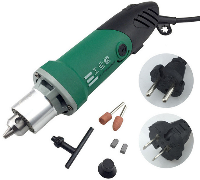 110V 電磨機 切割機 打磨機 鵰刻機 木工打磨拋光工具, 1個, 電磨機--110V現貨