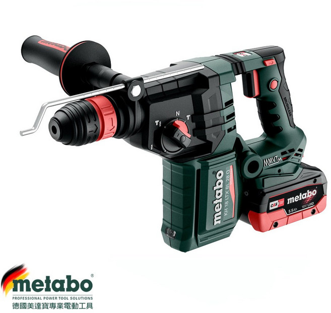 METABO 美達寶 18V鋰電無刷鎚鑽 快拆 KH 18 LTX BL 28 Q - 台北益昌, 1個, 空機<無電池充電器>+工作箱 含稅