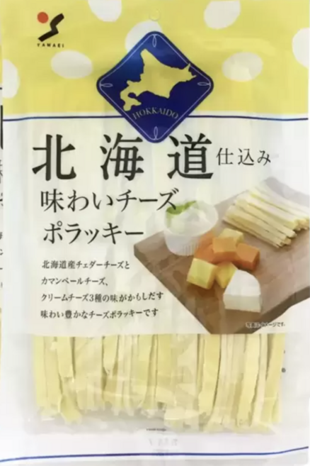 YAMAEI 北海道風味芝士鱈魚條, 250g, 1個