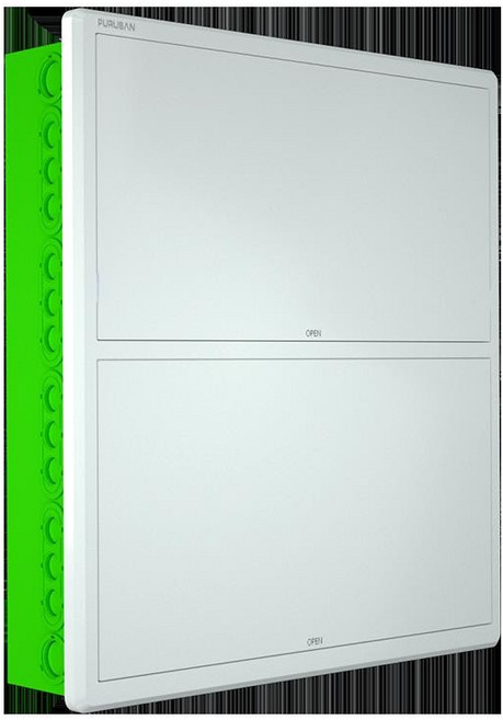 PURUSAN GS36 36回路 雙層配電箱 漏保開關盒, 1個, GS40 40位(雙排)強電箱