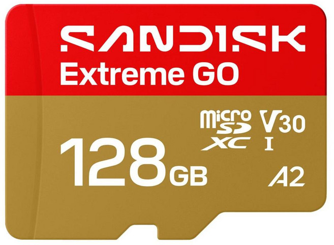 SanDisk Extreme 128GB microSD 記憶卡 高速傳輸 防水防震 耐高溫抗極寒, 1個