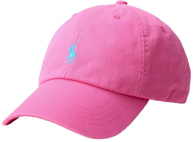 Polo Ralph Lauren 남성용 클래식 치노 모자 - Baja Pink 249016