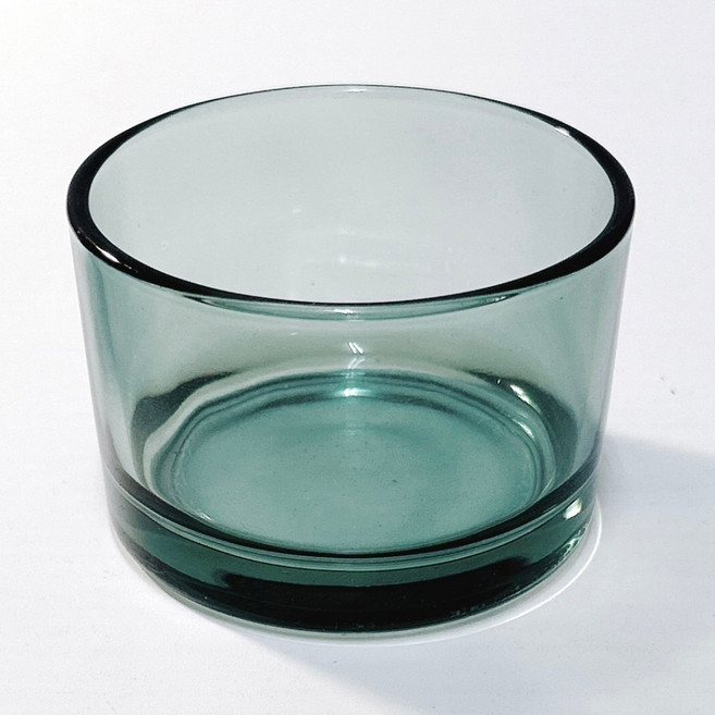 VITO zakka 100g蠟燭杯 無火香薰玻璃杯,精緻香氛,安全持久,zakka風格, 1個, 綠色
