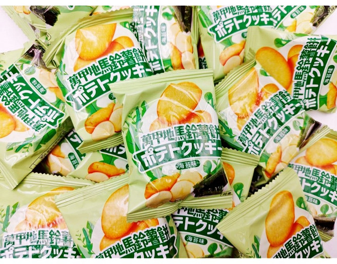 萬甲地 馬鈴薯餅, 1個, 綠:海苔 600g 以重量為主, 600g