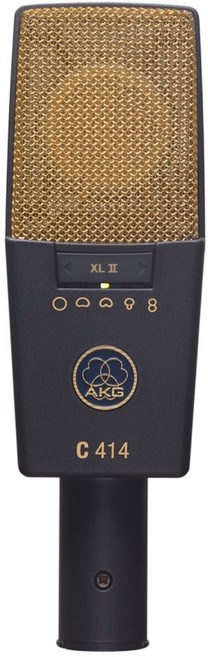 AKG C414 XLII 指向性電容麥克風 附噴罩線材, XLII金色