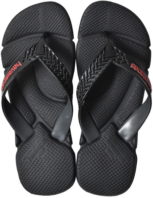 哈瓦仕havaianas POWER 2.0系列 00127黑色人字拖 夾腳拖 舒適緩震 巴西製造