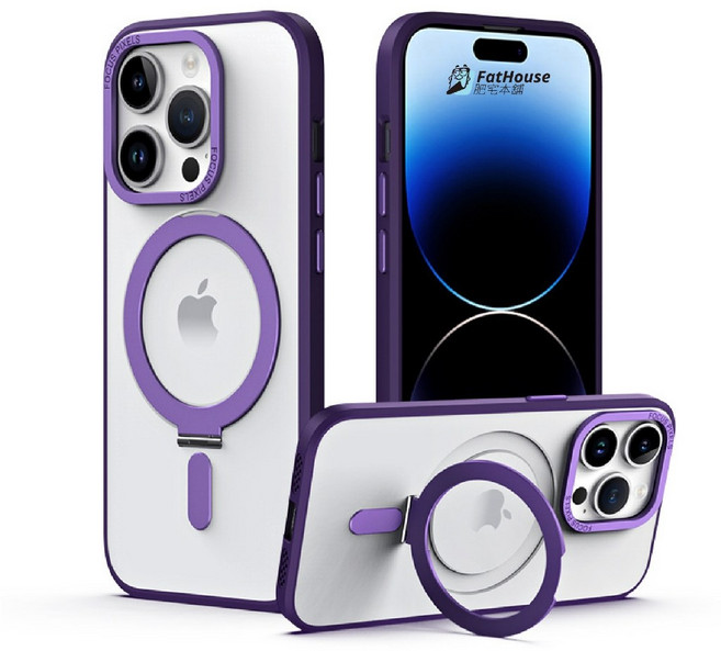 iPhone 磁吸支架手機殼 磁力防摔殼