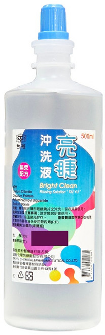 台裕 亮睫 沖洗液 500ml, 1個