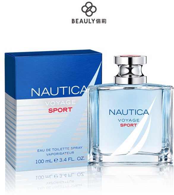 NAUTICA Voyage Sport 航海運動男性淡香水 100ml, 1個