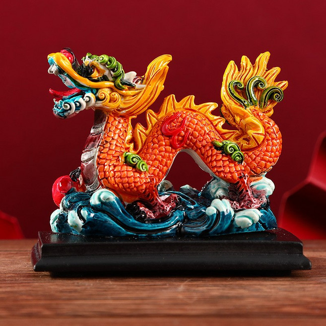故宮文創 北京旅遊紀念禮品 家居裝飾 吉祥物擺件, 平安龍