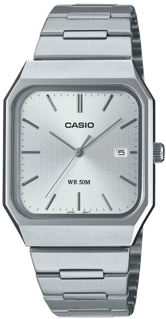 CASIO 卡西歐(MTP-B185D-7AV)標準型 三針 方形手錶 學生錶 考試用錶