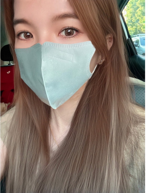 【星業3D立體】星業 成人立體醫療口罩 C型口罩 日式美顏口罩, 1個, 成人3D立體 琉璃藍 30入