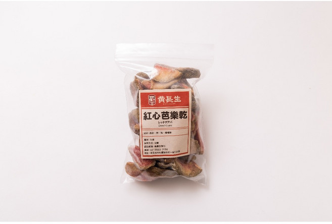 黃長生 紅心芭樂乾, 1個, 300G