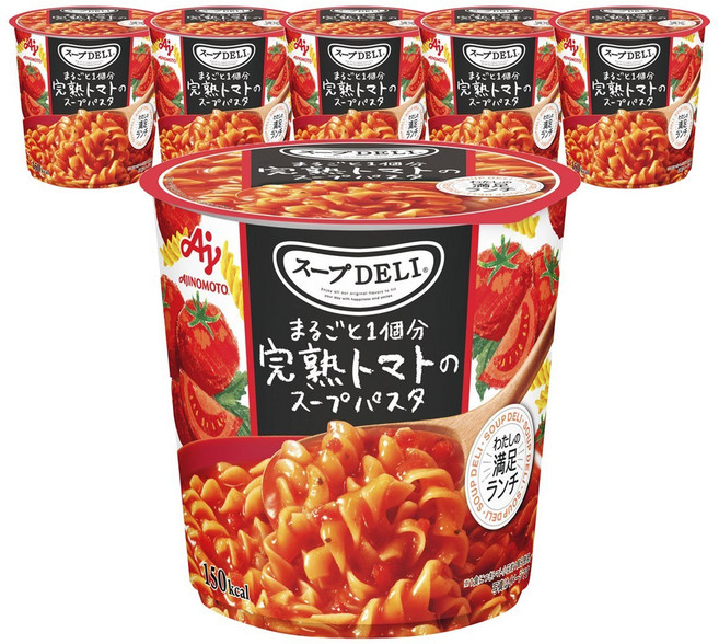 AJINOMOTO 味之素 義式通心粉杯麵 完熟番茄口味, 6入